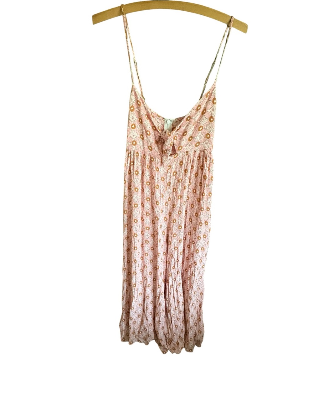 Luca + Grae Pink Boho Midi Dress Size Small